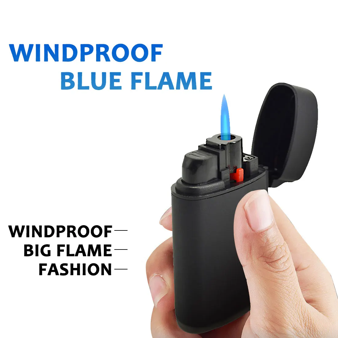 

Butane Blue Flame, Jet Torch, Frosted, Windproof, Inflatable, Kitchen, Barbecue, Tent, Fireplace, Firework And Christmas Lighter