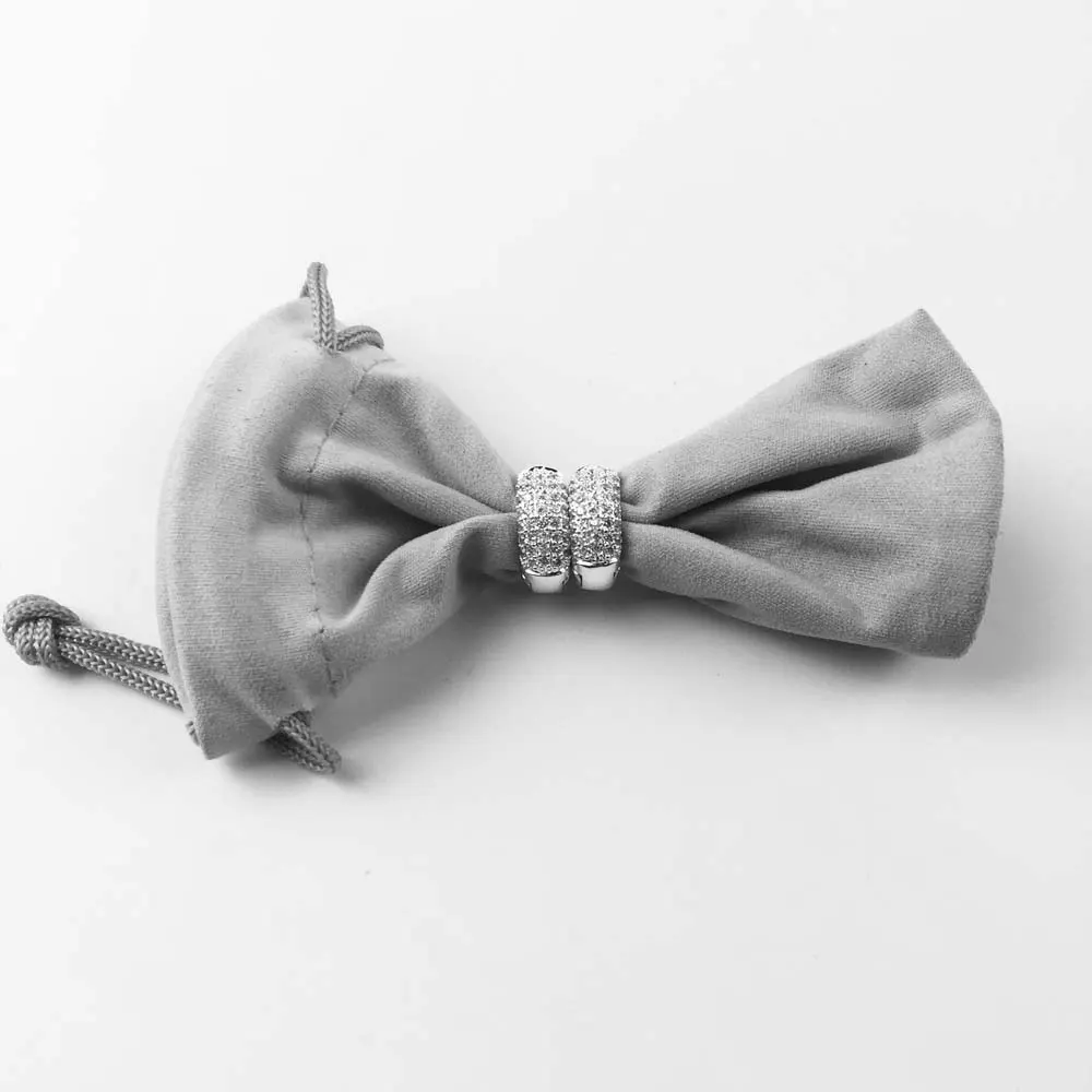 Серьги-кольца в креольском стиле для женщин и мужчин из серебра 925 пробы с