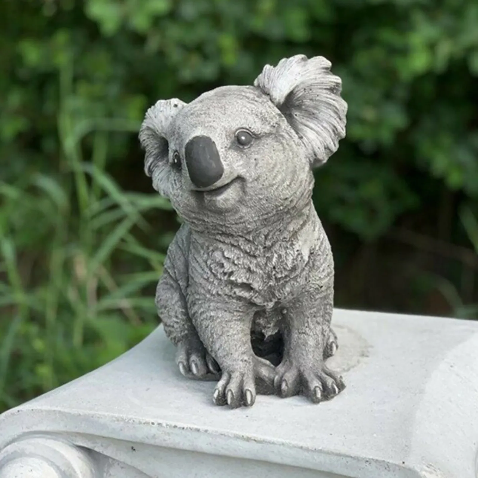 

Cute Resin Statue Delicate Animal Sculpture Garden Figurines Ornament for Outdoo Ornament for Outdoor Decoration HOT SALE 2021