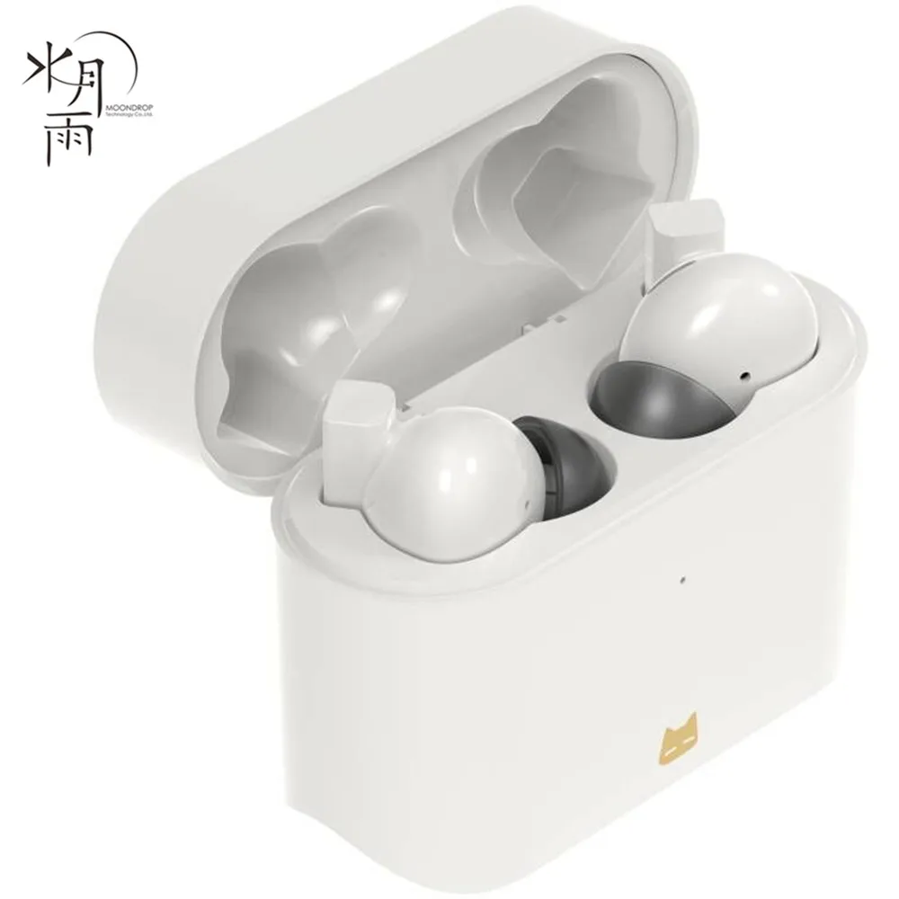 Фото MoonDrop NEKOCAKE TWS наушники Bluetooth 5 0 Поддержка ANC A2DP/AVRCP/HFP/HSP/SBC/AAC Беспроводная гарнитура с MoonDrop NEKOCAKE TWS наушники Bluetooth 5 0 Поддержка ANC A2DP/AVRCP/HFP/HSP/SBC/AAC Беспроводная гарнитура с