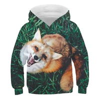 childrens clothing 3d fox hoodie kids pullover girls sweatshirt boys hoodies clothes for teen baby boy clothes toddle jumper