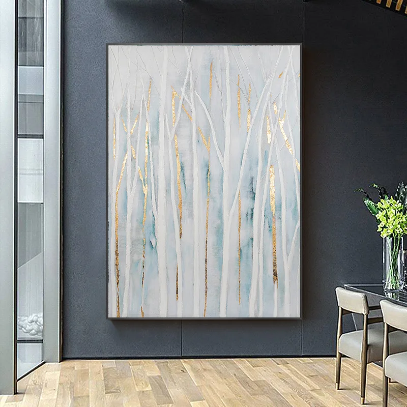 

Современная Абстрактная Чистая ручная роспись текстуры масляная живопись гостиная спальня подвесная живопись модель комнаты картина для ...