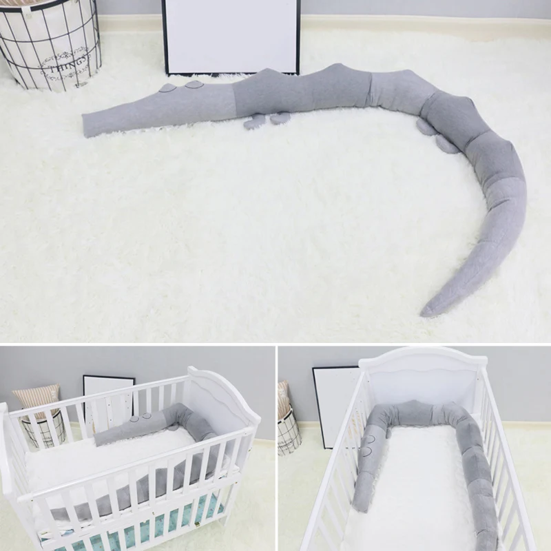 

Kids Bed Bumper 3D Cartoon Bumper Soft Breathable Cotton Bed Decoration for Baby FEA889