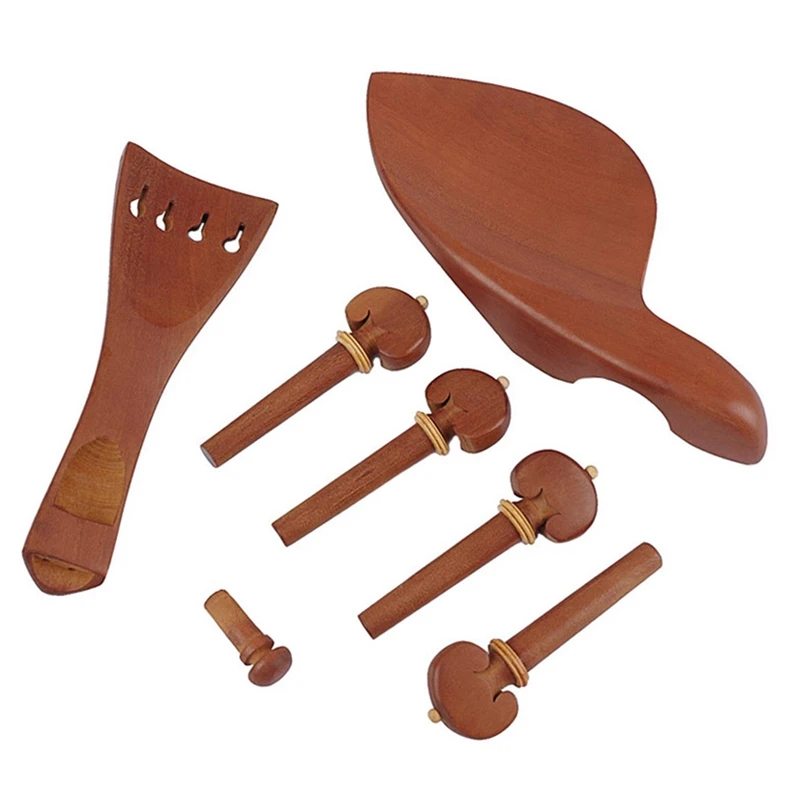 

Набор деталей Jujube для деревянной скрипки, колышки для настройки, подбородок, концевые шпильки, аксессуары для музыкальных инструментов для ...
