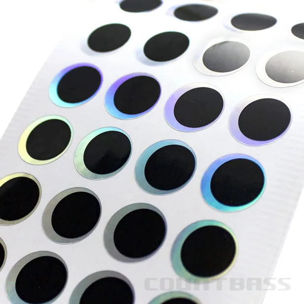 100 шт. рыболовные принадлежности обратного отсчета 2D лазерные голографические