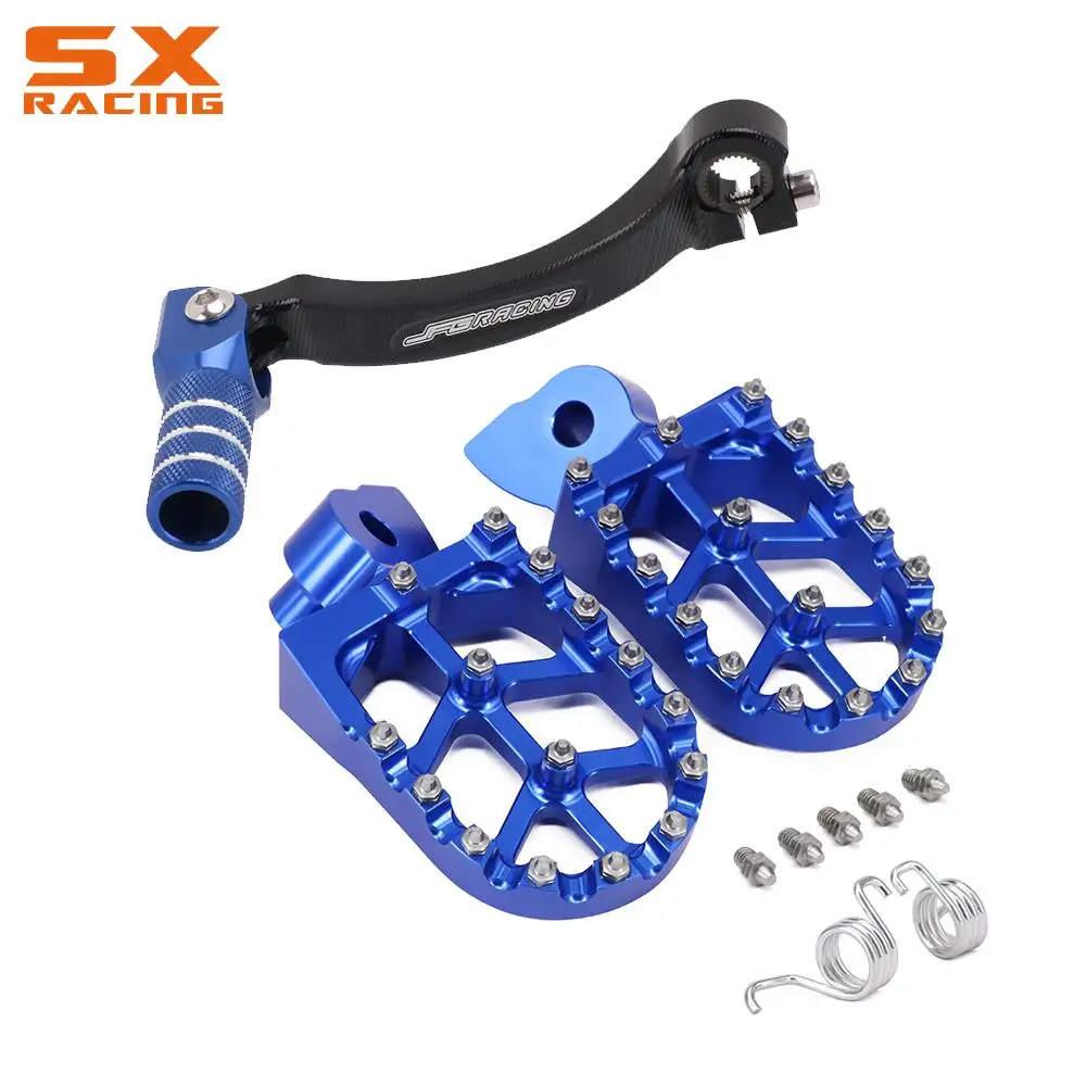 

Gear Shift Lever Foot Pegs Rest Footrests Pedal Footpegs For Yamaha YZ250F YZ450F WR250F WR450F YZ250FX YZ450FX YZF WRF 250 450