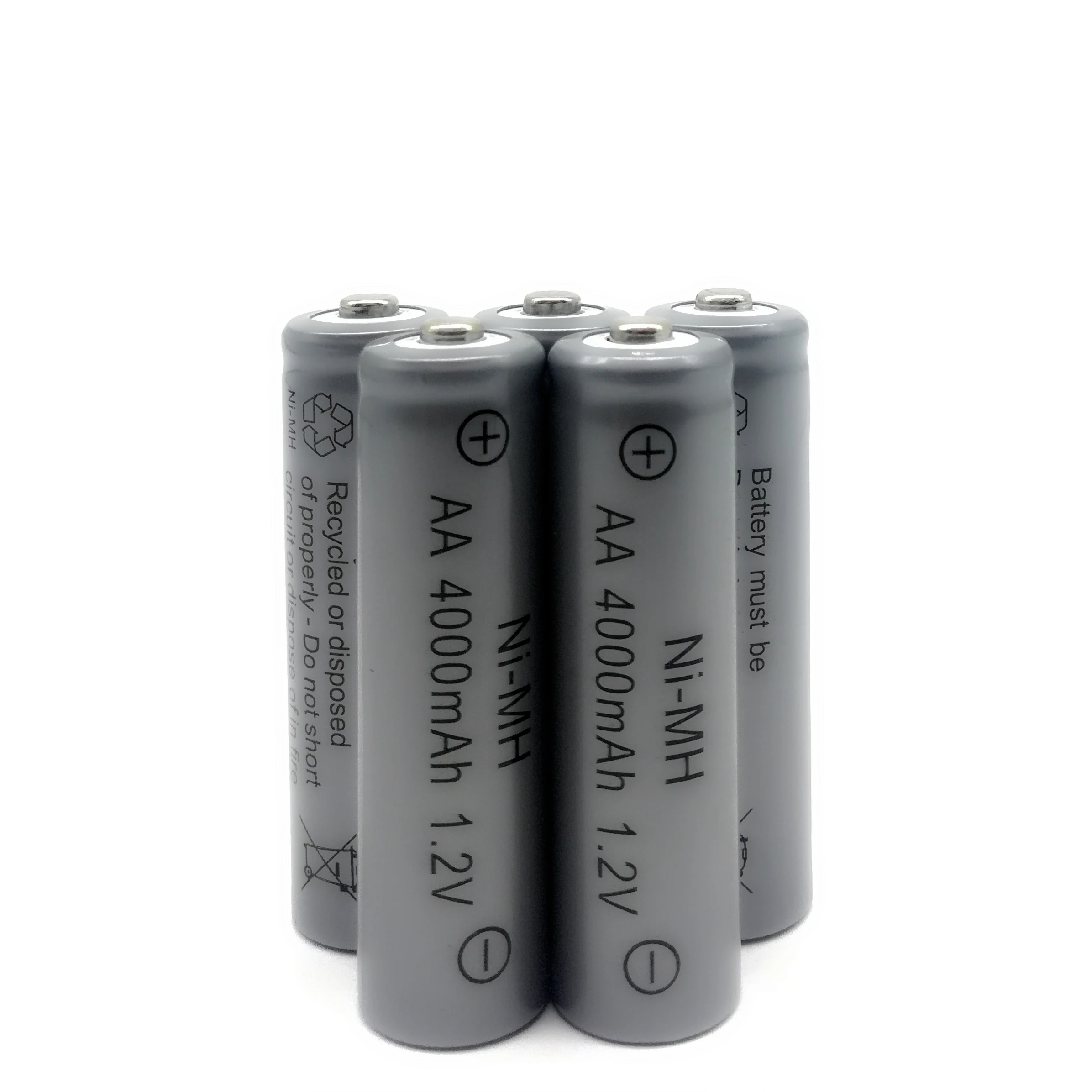 Lot Ni-MH AA 4000 MAh 1 2 V перезаряжаемые батареи для будильника игрушечного контроллера |