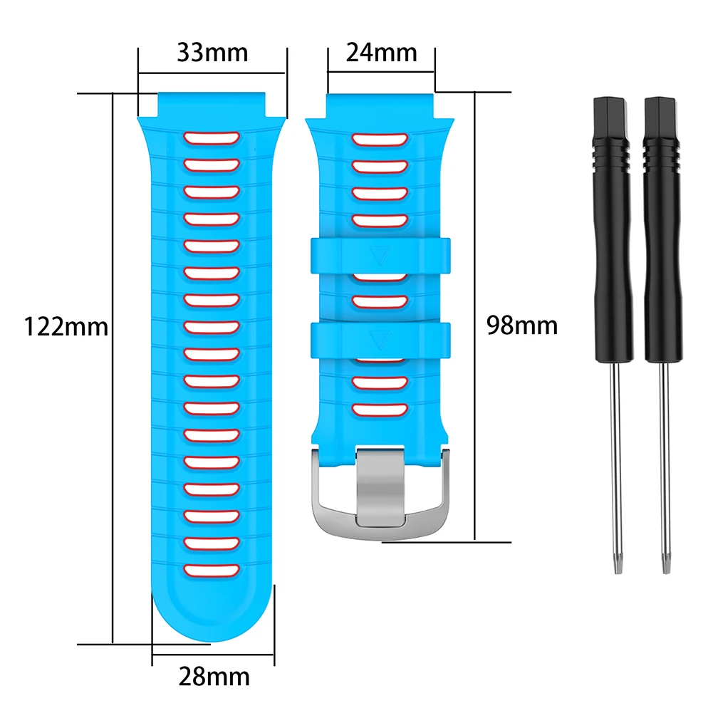 Силиконовая ремешок для замены для Garmin Forerunner 920XT 920 XT браслет для спортивных часов бега и плавания + инструмент.