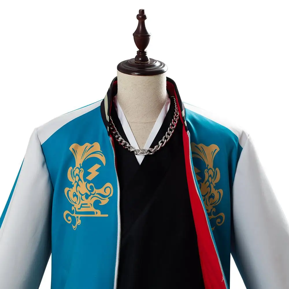 

Division Rap Battle Cosplay DRB Hypnosis Mic Kuko Harai Evil Monk Cosplay Costume Jacket Pant Outfit Uniform Full Suit