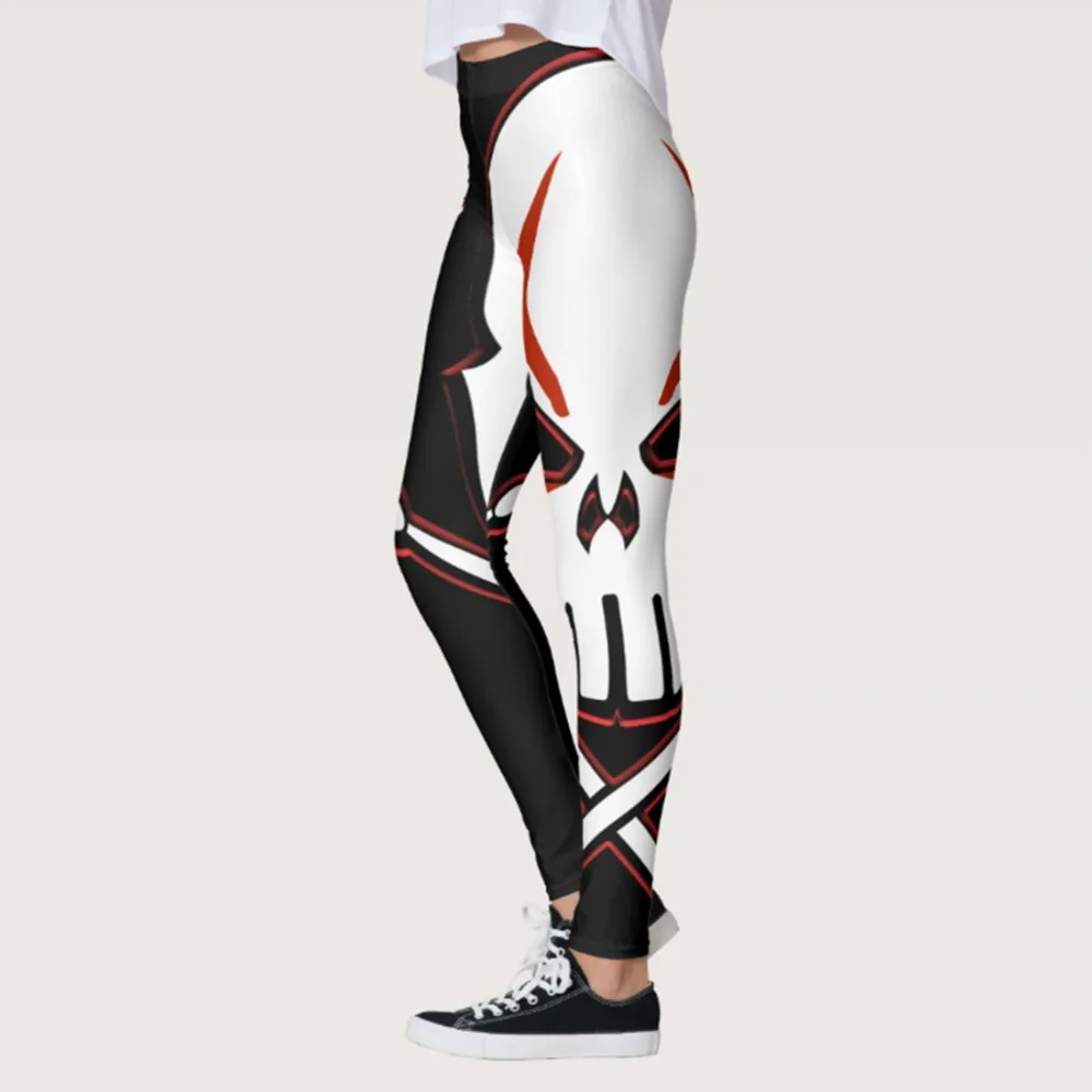 

Female Fashion Sexy Leggins Push Up Skinny Pattern Digital Printed Leggings Women Sportswear Fitness Elastic Force Spandex Pants