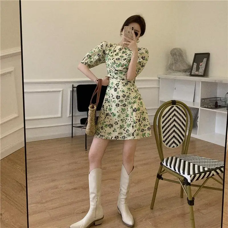 

New S-XL Summer Dress Women Cotton Linen Short Sleeve Dresses Female Dress Vintage dress Oversize Boho Robe Femme Vestido