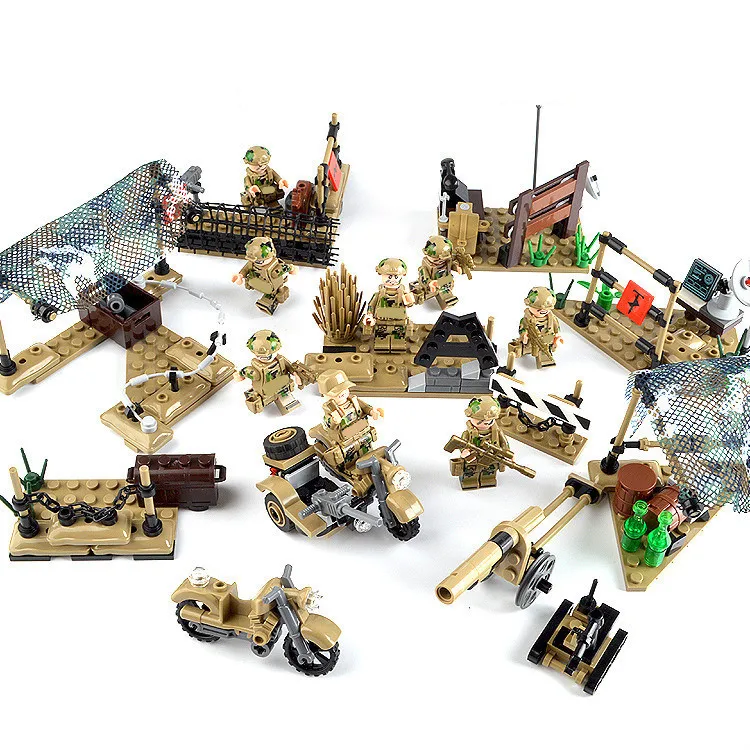 4 в 1 спецназ просветит военные войны армейское оружие солдат морские