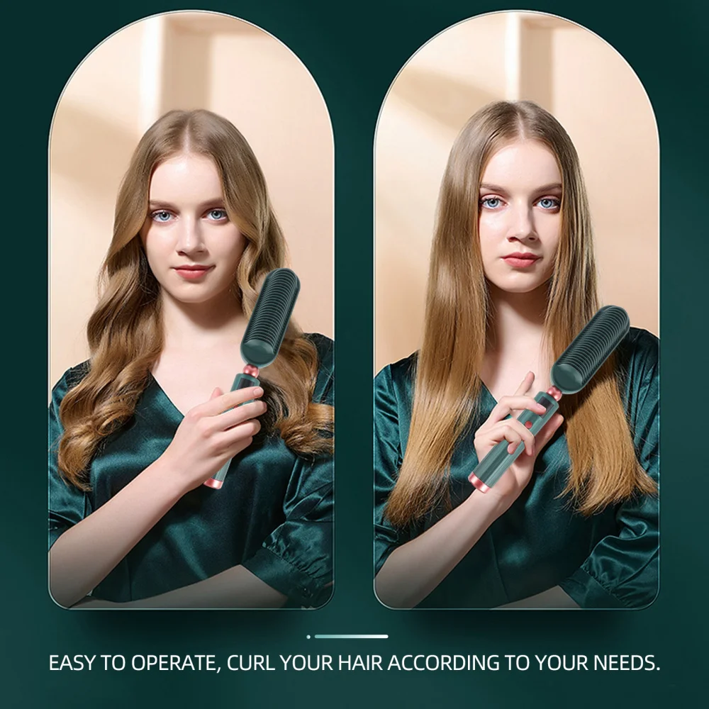 

1 Set Electric Hair Curler Negative Ions Fast Heating Hair Iron (Plug)