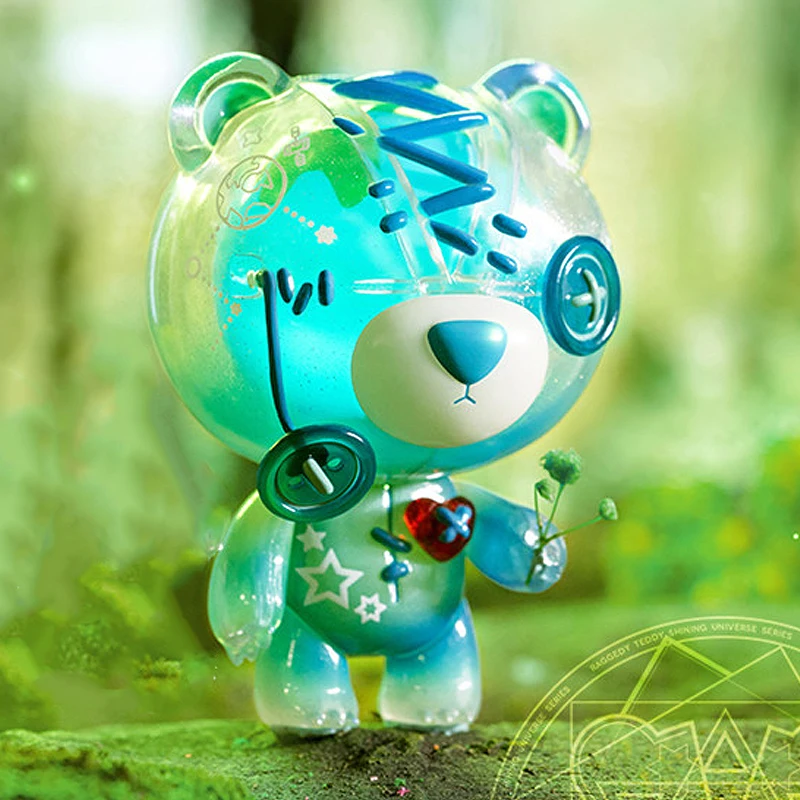 Tear Bear Emitting Blind Box Hand of Tiny Universe on the to Do Home Car Decoration Cartoon Cute Doll Toy girl Gift Model | Игрушки и