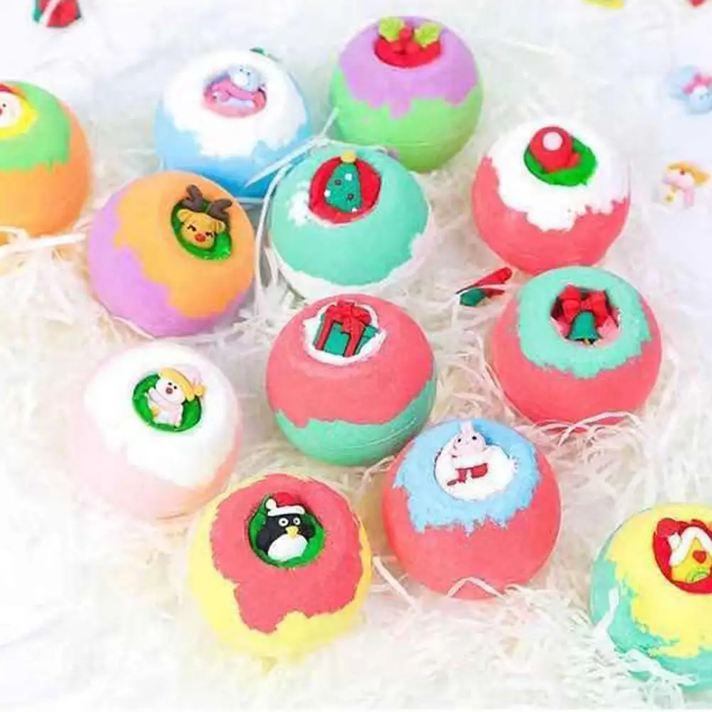 

12pcs Bath Bombs Salt Ball Balls Set Skin Whitening Ball Bombs Bath Body Salt Bubble Salt Moisturizing Bath Bath N0x2
