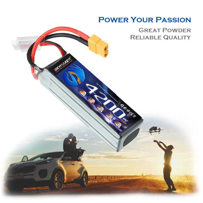 111 v 3s 4200mah 40c lipo батарея для rc автомобил