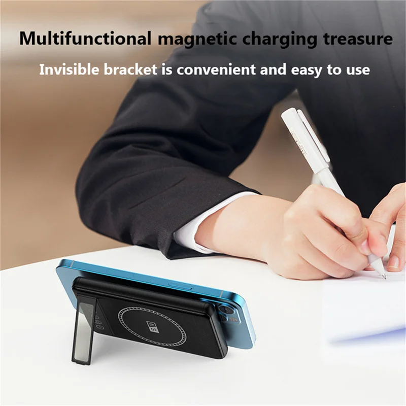 

Magnetic power bank wireless charger 15W wireless charger for Magsafe mobile power for iPhone 12 Pro Max Mini Huawei Xiaomi