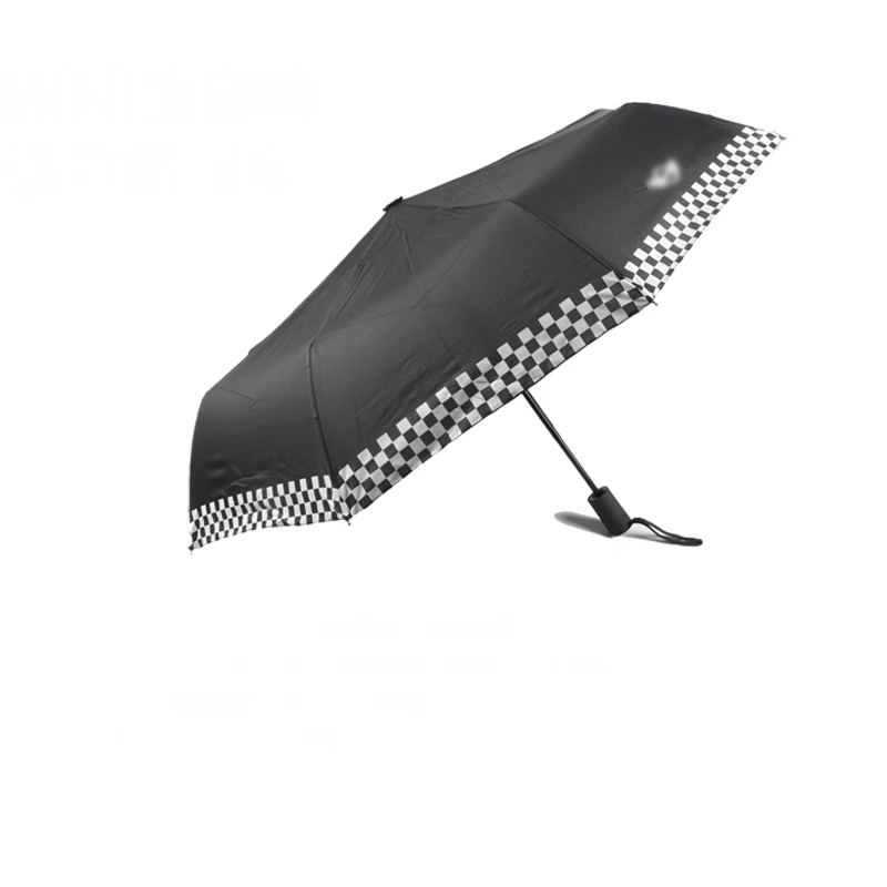 Ветроустойчивый Складной автомобильный автоматический зонт с логотипом от