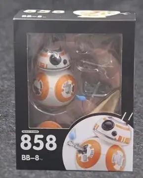 Аниме Звездные войны Nendoroid 858 BB 8 милые фигурки ПВХ куклы модель игрушки|Игровые и