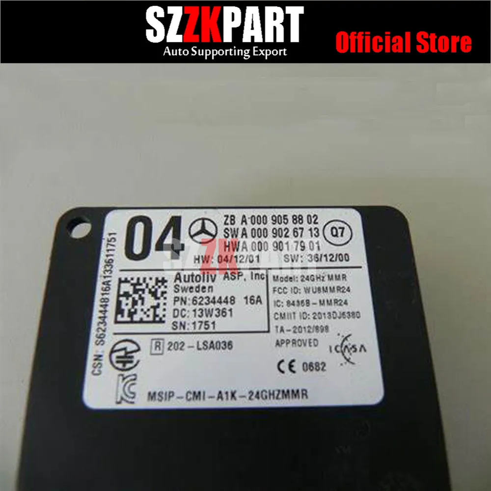 

2014 W212 For MERCEDES E63 AMG RADAR DISTANCE SENSOR UNIT A0009058802