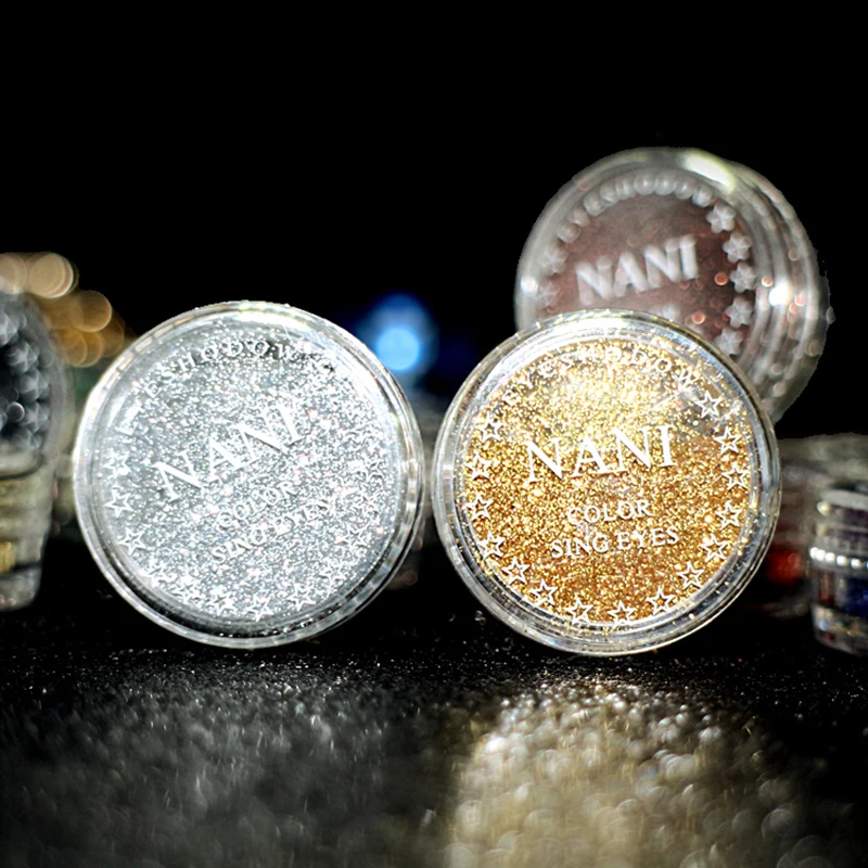 Горячая блестящие тени для век Палитра мерцающий блестящий порошок глазные