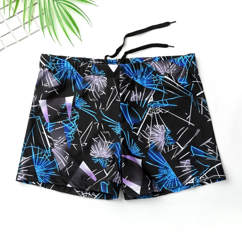 Новый Мужской купальный костюм водонепроницаемый эластичный купальник с