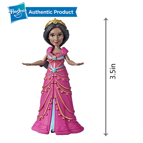 Hasbro Дисней Коллекционная Принцесса Жасмин маленькая кукла бирюзовое платье Аладдин Дисней живое действие игрушка Аладдин живое действие фильм - Цвет: JASMINE PINK