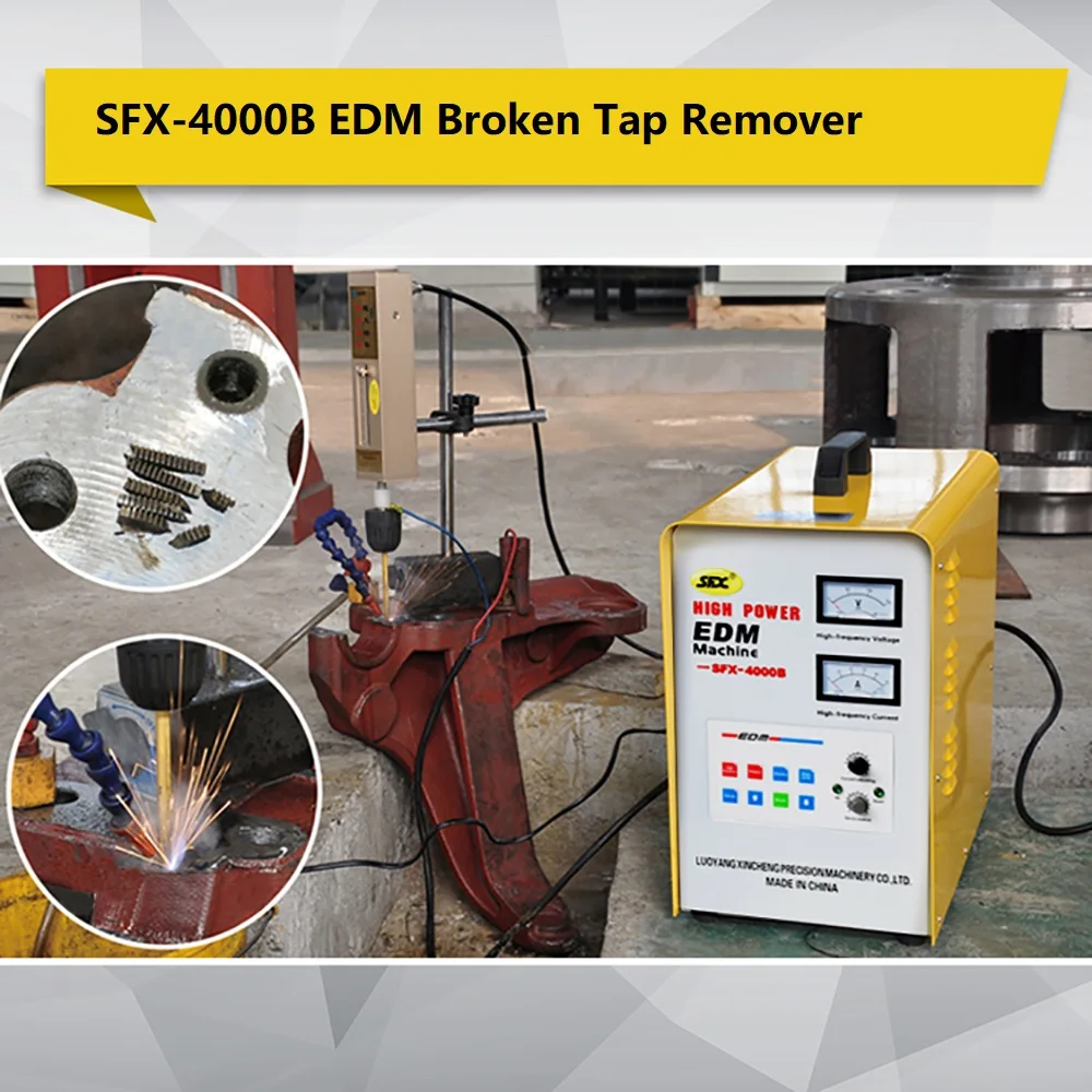 

EDM Broken Tap Extractor M2-M36 Broken Tap Remover Spark Erosion Machine Tap Burner Remove Broken Bolts/Drill