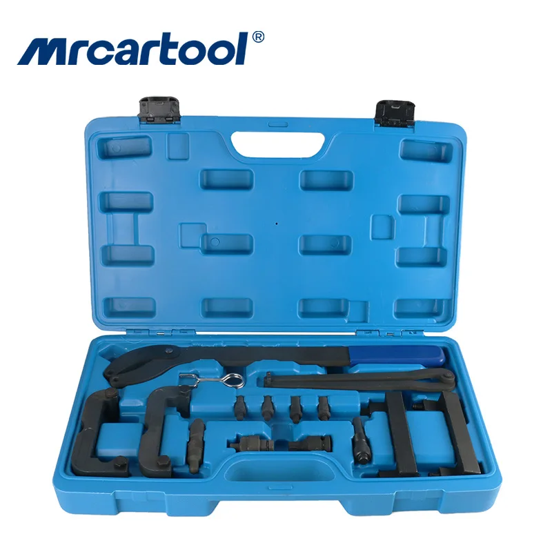 MR CARTOOL Engine Camshaft/Belt Timing Locking Tool Kit For VW Audi 2.4 2.8 3.2 4.2 3.0T Touareg Q7 T40133 T40070 A6L Repair Set