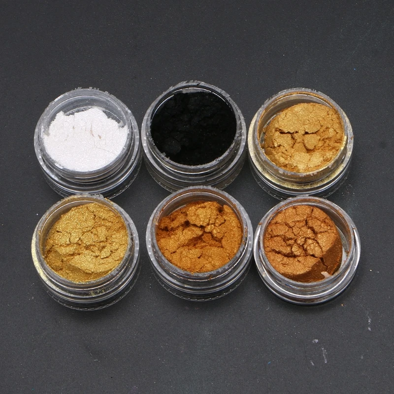 

Cosmetic Grade Pearlescent Natural Mica Mineral Powder Epoxy Resin Dye Pigment 85LC