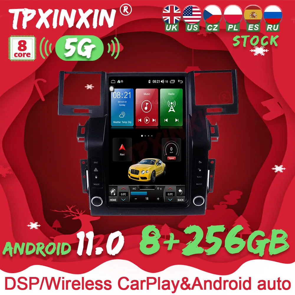 Android 11 6 + 128G для Land Rover Range Sport 2005 2006 2007 2008 2009 автомобильный радиоприемник