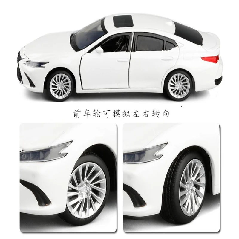 

1:32 Lexus alloy toy car metal die-casting car model sound and light wheel steering suspension function boy toy free shipping