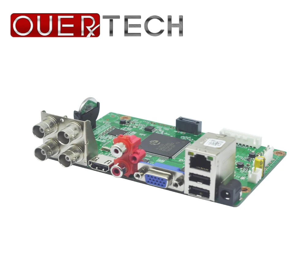 Видеорегистратор OUERTECH 5 в 1 1080P/1080N/5 МП AHD CVI TVI IP CVBS 4 канальный с 8