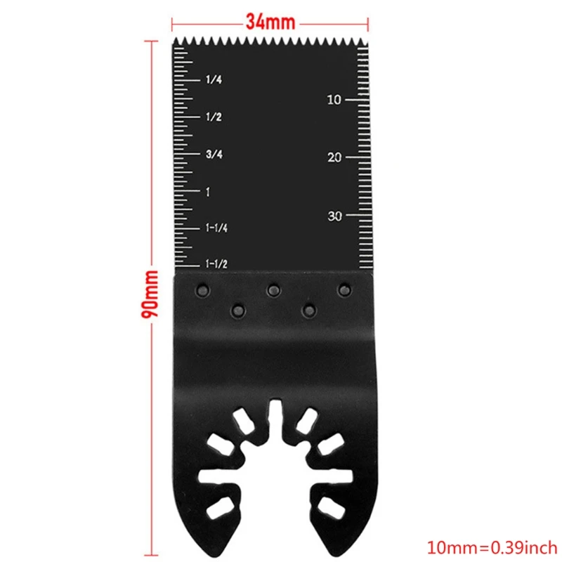 

1/5/10/20/50pcs Metal Wood Oscillating Multitool Quick Release Saw Blades Power Tool Cutting for Renovator Woodworking 37ME