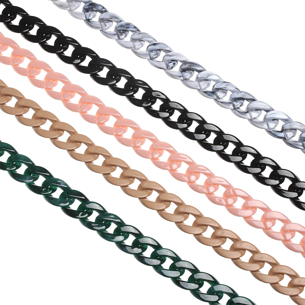 1 шт. Модные Цветные Наплечные сумки сделай сам отсоединяемые акриловые ремешки с