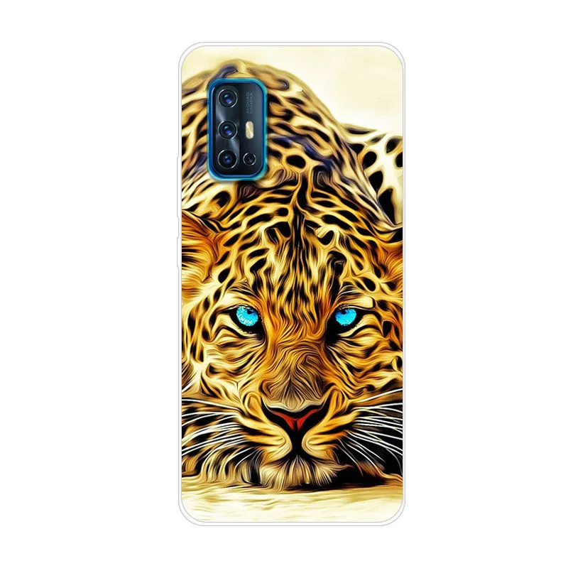 Мягкий чехол Vivo V17 6 44 дюйма мультяшный силиконовый из ТПУ задняя крышка для V 17 Neo