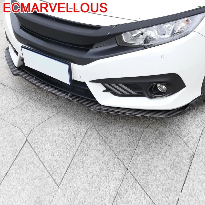 

Auto Protector Accessories Exterior Front Bumper Lip Decoration Car Sticker Styling Moulding 10th Generation FOR Honda Civic