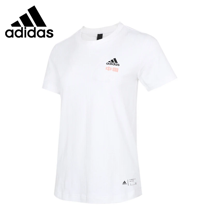 

Оригинальное новое поступление, женская футболка Adidas W 2 с коротким рукавом, спортивная одежда