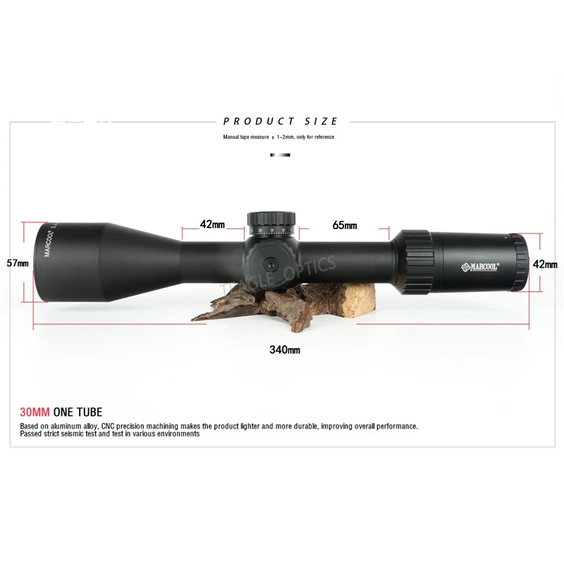 Оптический прицел MARCOOL HD 3-18x50FFP для охотничьего прицела с красной точкой для PCP для воздушного пистолета Air Soft