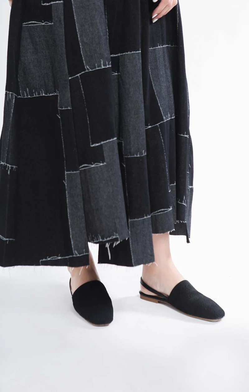 

[EAM] High Elastic Waist Denim Patch Split Joint Temperament Half-body Skirt Women Fashion Tide New Spring Autumn 2021 1T656