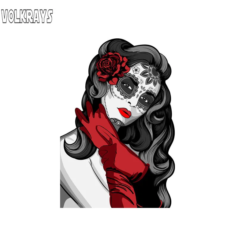 Volkrays креативные автомобильные стикеры Мексиканская Калера Женская