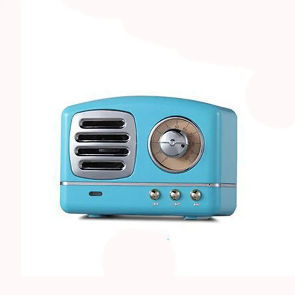 Ретро Hifi стерео V4.1 динамик Портативный беспроводной винтажный Встроенный