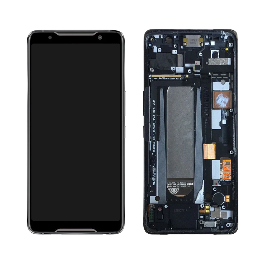 lcd 6 0 inch for asus rog phone zs600kl original amoled lcd display touch panel digitizer replacement for asus zs600kl free global shipping