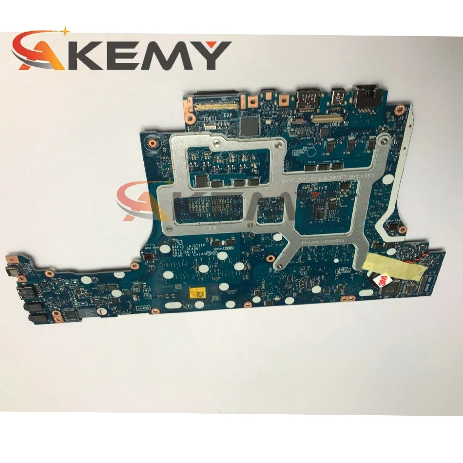 Günstig FÜR Dell FÜR Alienware 17 R4 Motherboard LA-D751P CN-087H1V 087H1V 87H1V SR32Q I7-7700HQ N17P-G1-B-KC-A1 100% Arbeits
