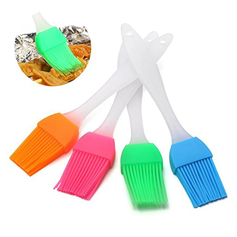 Silicone Basting Brush High Heat Resisting Liquid Oil Honey BBQ Utensil Safety Kitchen Cooking Tools Accessories | Дом и сад