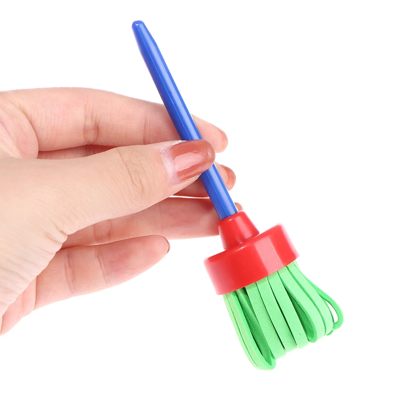 

4Pcs/set Creativity DIY Sponge Drawing Paint Brushes Graffiti Toys Painting Creative Gift Toys For Children Stamps Toys