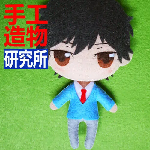 Новая синяя Весенняя игрушка Mabuchi Kou аниме ручной работы плюшевая кукла брелок