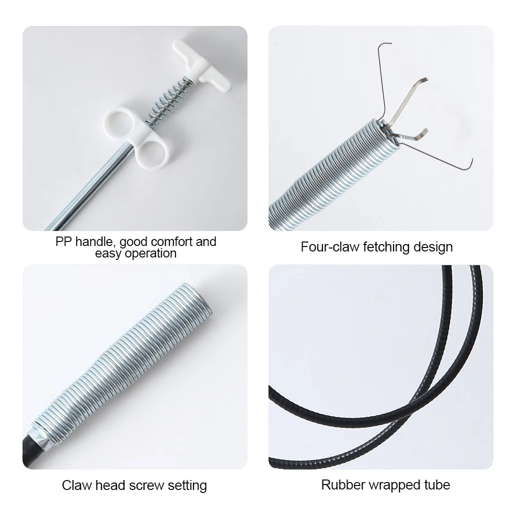 

Sewer Dredge Pipe Spring Sink Dredging Tool Flexible Drain Cleaning Tool for Kitchen Bathroom Hot Sale