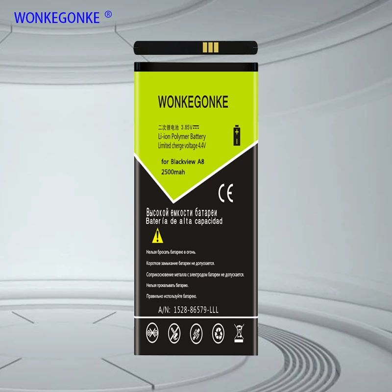 WONKEGONKE для батареи Blackview A8 с номером отслеживания | Мобильные телефоны и