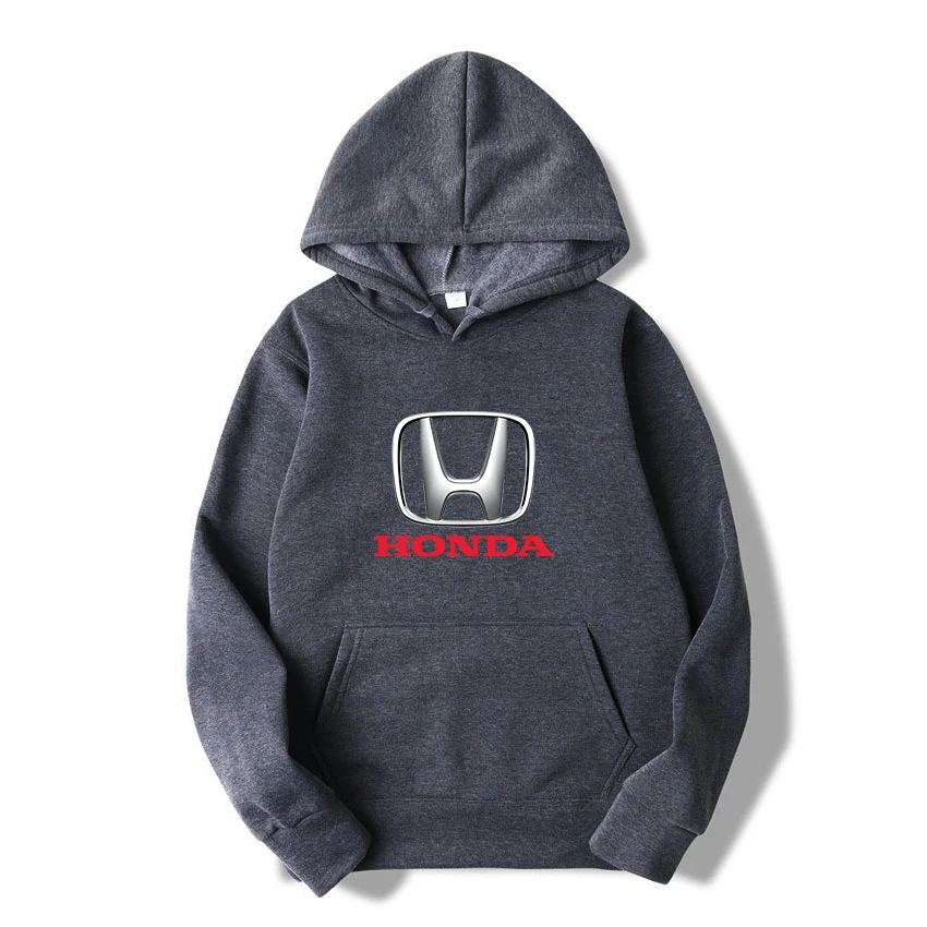 

HONDA CAR LOGO Men Woman Hoodies Sweatshirts Fashion Hooded Hip Hop fleece Hoody Mens Brand Hoodie Streetwear